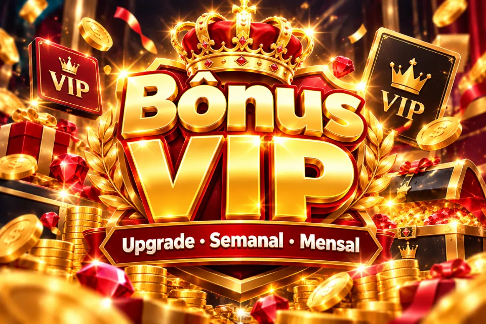 Bônus VIP: Upgrade, Semanal e Mensal no APP sybet